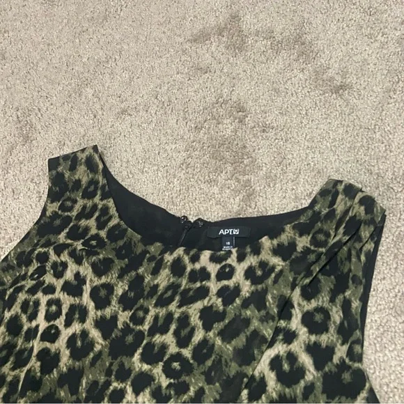 Apt 9 Animal Print Dress - Picture 2 of 12